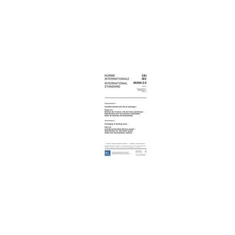 IEC 60264-2-2 Amd.1 Ed. 1.0 b:2003