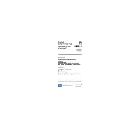 IEC 60264-4-2 Amd.1 Ed. 1.0 b:2003
