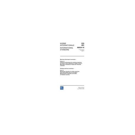 IEC 60034-14 Ed. 3.0 b:2003