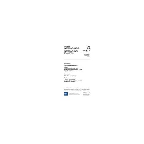 IEC 60352-5 Amd.1 Ed. 2.0 b:2003