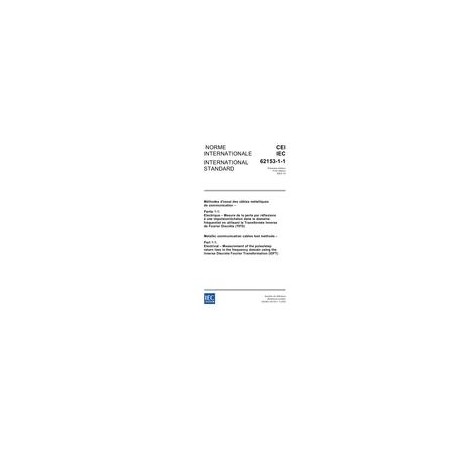 IEC 62153-1-1 Ed. 1.0 b:2003