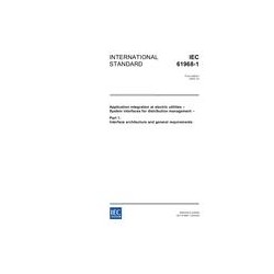 IEC 61968-1 Ed. 1.0 en:2003