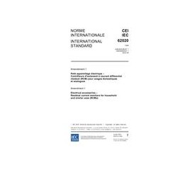IEC 62020 Amd.1 Ed. 1.0 b:2003