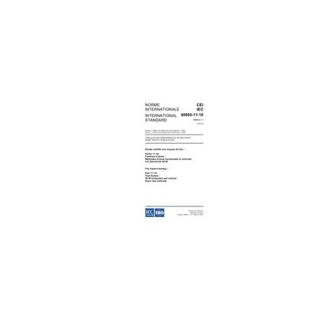 IEC 60695-11-10 Ed. 1.1 b:2003