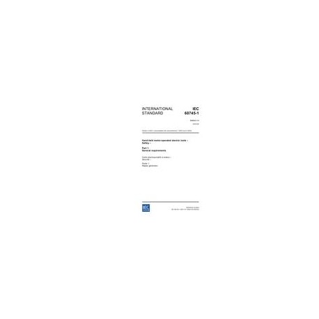 IEC 60745-1 Ed. 3.2 en:2003