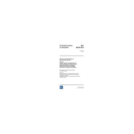 IEC 60191-6-4 Ed. 1.0 en:2003