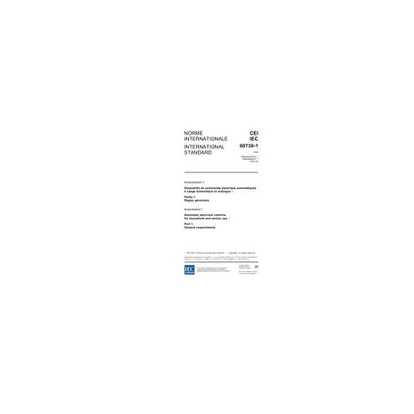 IEC 60730-1 Amd.1 Ed. 3.0 b:2003