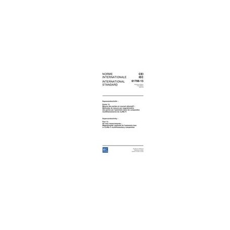 IEC 61788-13 Ed. 1.0 b:2003