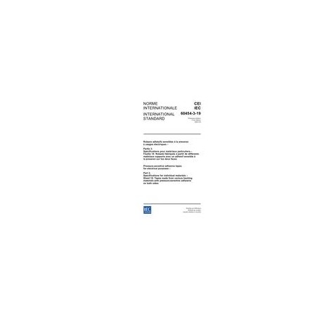 IEC 60454-3-19 Ed. 1.0 b:2003