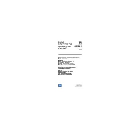 IEC 60512-2-2 Ed. 1.0 b:2003