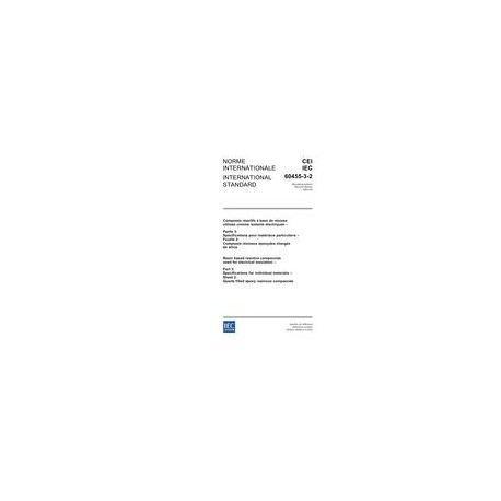 IEC 60455-3-2 Ed. 2.0 b:2003