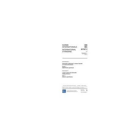 IEC 61747-1 Amd.1 Ed. 1.0 b:2003