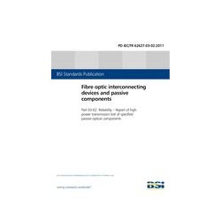 BS PD IEC/TR 62627-03-02:2011