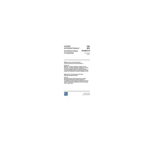 IEC 61249-2-9 Ed. 1.0 b:2003
