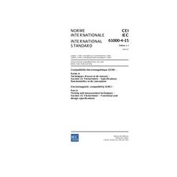 IEC 61000-4-15 Ed. 1.1 b:2003