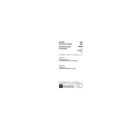 IEC 60449 Amd.1 Ed. 1.0 b:1979