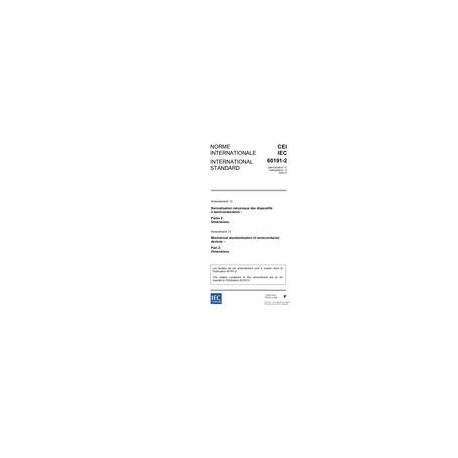 IEC 60191-2 Amd.13 Ed. 1.0 b:2006