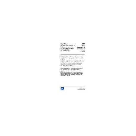 IEC 61326-2-5 Ed. 1.0 b:2006