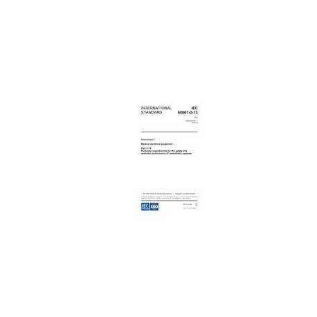 IEC 60601-2-13 Amd.1 Ed. 3.0 en:2006