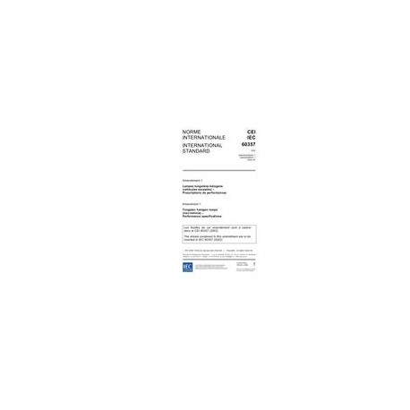 IEC 60357 Amd.1 Ed. 3.0 b:2006