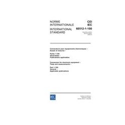 IEC 60512-1-100 Ed. 2.0 b:2006