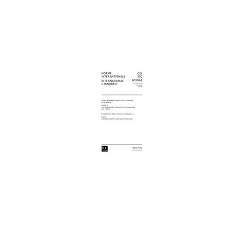 IEC 60368-3 Ed. 3.0 b:2001