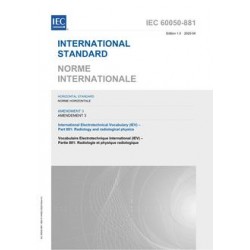 IEC 60050-881 Amd.3 Ed. 1.0 b:2020