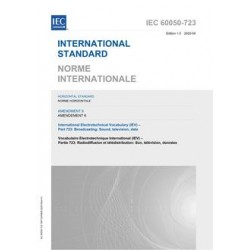 IEC 60050-723 Amd.6 Ed. 1.0 b:2020