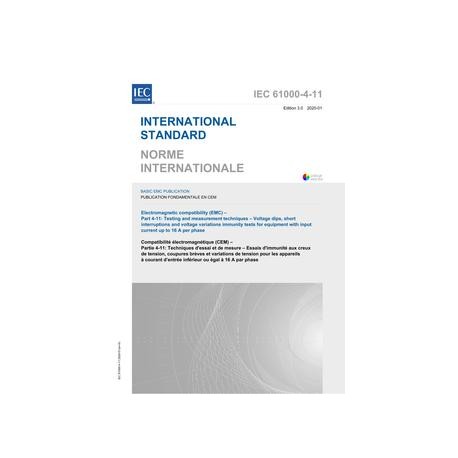 IEC 61000-4-11 Ed. 3.0 b:2020
