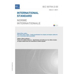 IEC 60794-2-50 Ed. 2.0 b:2020