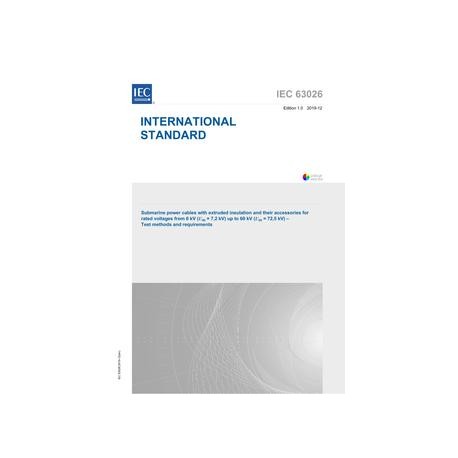IEC 63026 Ed. 1.0 en:2019