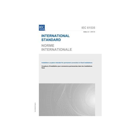 IEC 61535 Ed. 2.0 b:2019