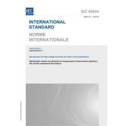 IEC 60644 Amd.1 Ed. 2.0 b:2019
