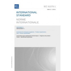 IEC 61076-1 Amd.1 Ed. 2.0 b:2019