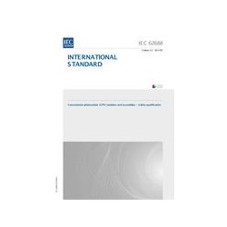 IEC 62688 Ed. 1.0 en:2017