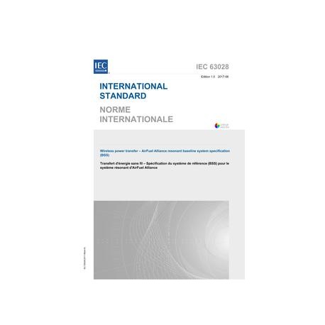 IEC 63028 Ed. 1.0 b:2017