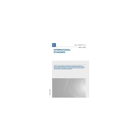IEC 62873-3-3 Ed. 1.0 en:2016