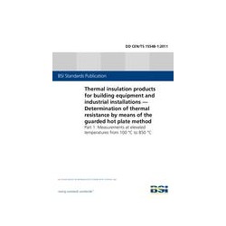BS DD CEN/TS 15548-1:2011