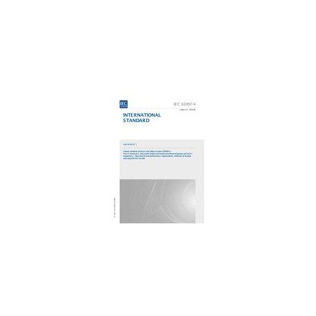 IEC 61097-4 Amd.1 Ed. 3.0 en:2016
