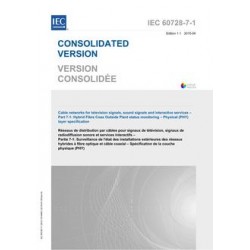IEC 60728-7-1 Ed. 1.1 b:2015