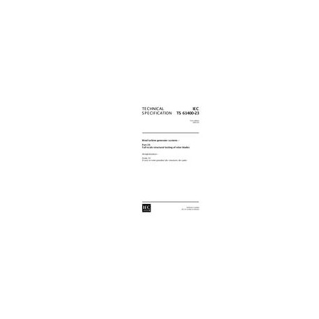 IEC 61400-23 Ed. 1.0 en:2014