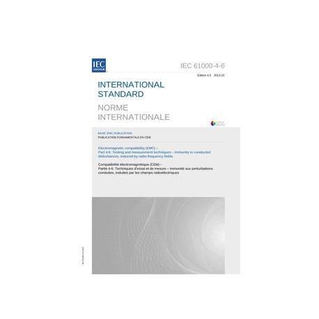 IEC 61000-4-6 Ed. 4.0 b:2013