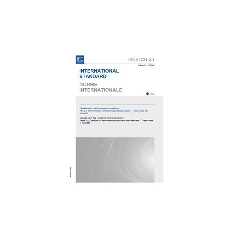 IEC 60721-2-1 Ed. 2.0 b:2013