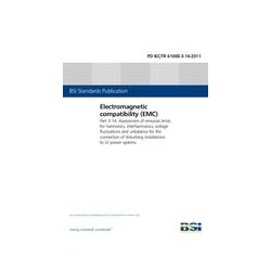 BS PD IEC/TR 61000-3-14:2011