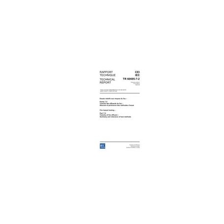 IEC 60695-7-2 Ed. 1.0 b:2011