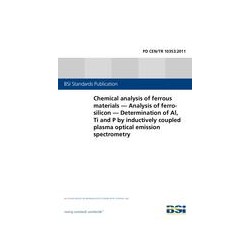 BS PD CEN/TR 10353:2011