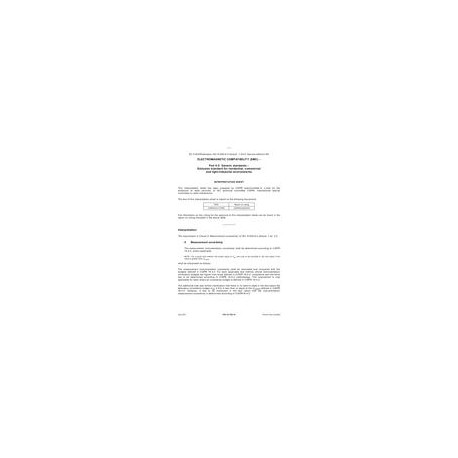 IEC 61000-6-3 Amd.1 ISH I1 Ed. 2.0 b:2011