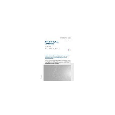 IEC 61753-086-6 Ed. 1.0 b:2010
