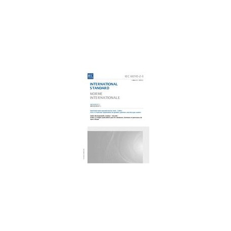 IEC 60745-2-3 Amd.1 Ed. 2.0 b:2010