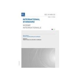 IEC 61400-22 Ed. 1.0 b:2010